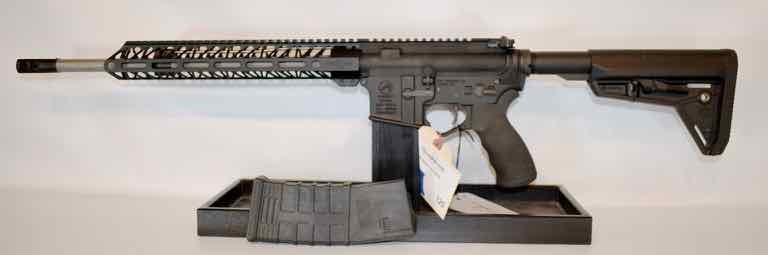 lot 120 image: Aero Precision M16A4,  .556 cal,  16 bbl, one magazine  (sn  00000087)  used
