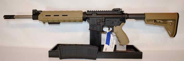 lot 121 image: Noveske Mod. N4,  semi-auto rifle,  .2235.56 cal,  16 Match SS Barrel, one magazine
