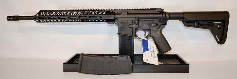 lot 123 image: Rock River Arms Operator  Mod. LAR-15,  semi-auto rifle,  300 BLK,  16 bbl  (sn  KT1139344)  new