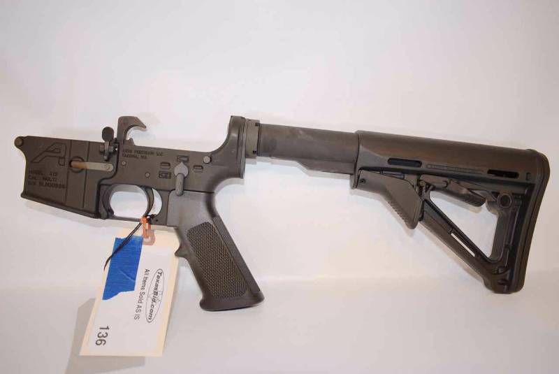 lot 136 image: Complete Lower Receiver Aero Precision Bear Arms X15 (AR15) Multi  (sn  DLR00926)  new