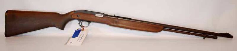 lot 161 image: JC Higgins Model 30,  .22LR,  24 bbl. used