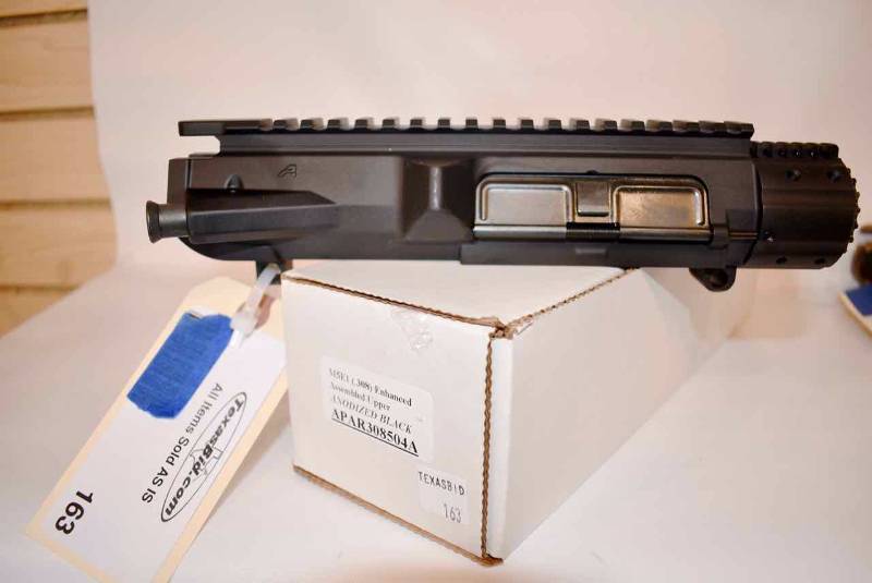 lot 163 image: M5E1 (.308) Enhanced Upper (new)  Anodized Black