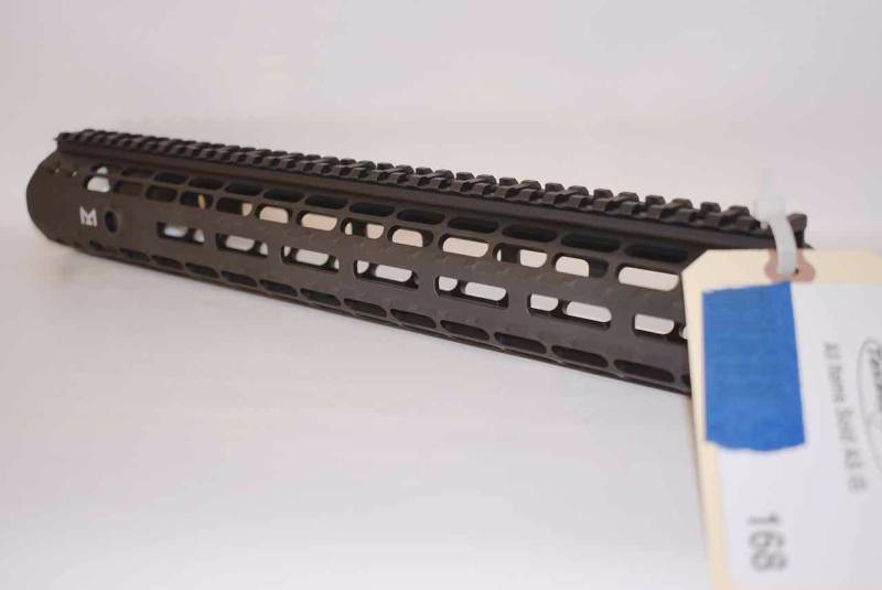 lot 168 image: M5 15 Enhanced M-LOK Handguard Gen-2 Anodized Black (new)