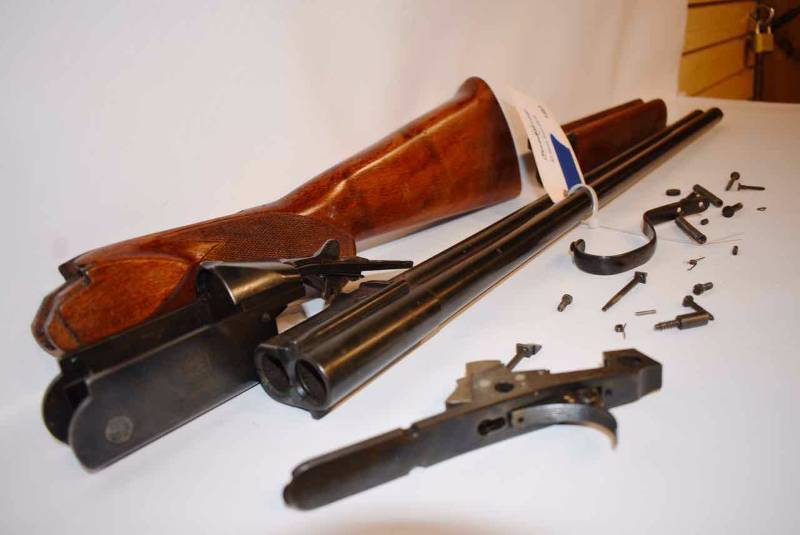 lot 180 image: Valmet OU Shotgun parts, unknown if complete
