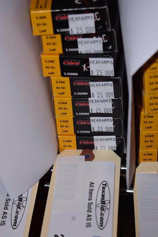 lot 245 image: (7) PMC X-Tac 5.56mm 62 gr.