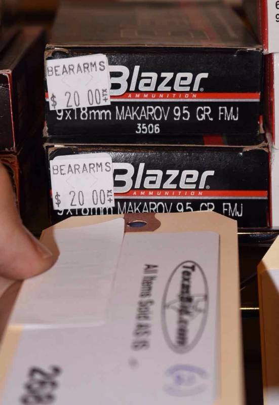 lot 268 image: (2) Blazer 9x18mm Makarov 95gr. FMJ
