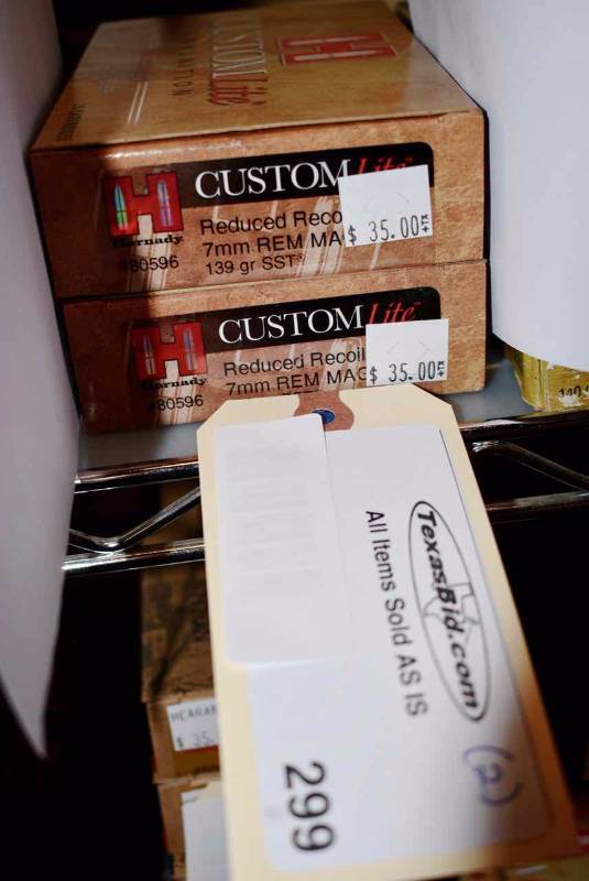 lot 299 image: (2) Hornady Custom Lite Reduced Recoil 7mm REM MAG