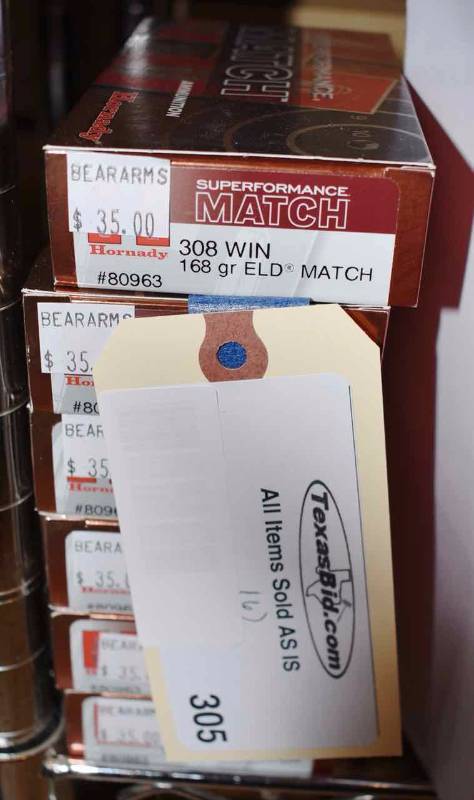 lot 305 image: (6)Hornady Superformance Match 308 Win. 168gr. ELD