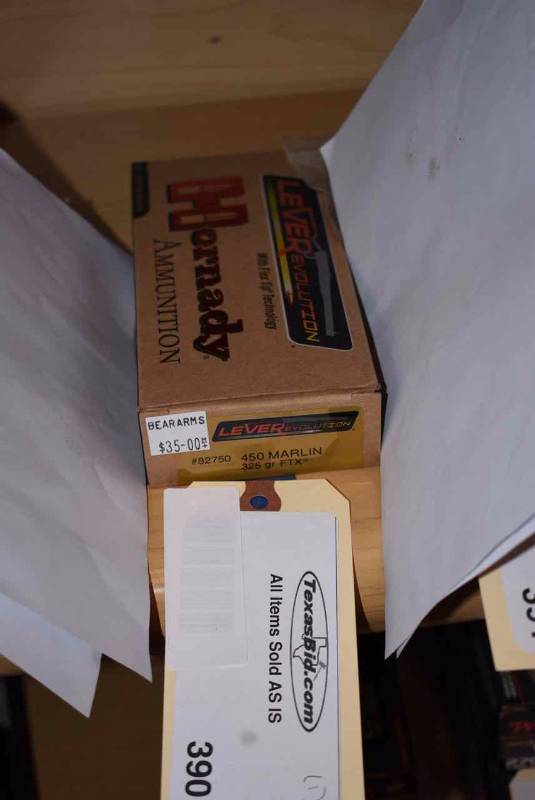 lot 390 image: Hornady 450 Marling
