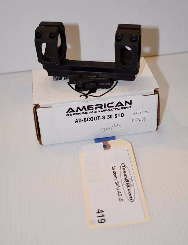 lot 419 image: Scope Mount