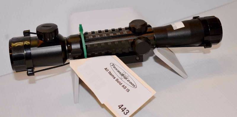 lot 443 image: ScopeExplore Optics Railer
