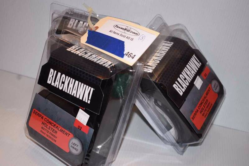 lot 464 image: (3)Blackhawk Holsters