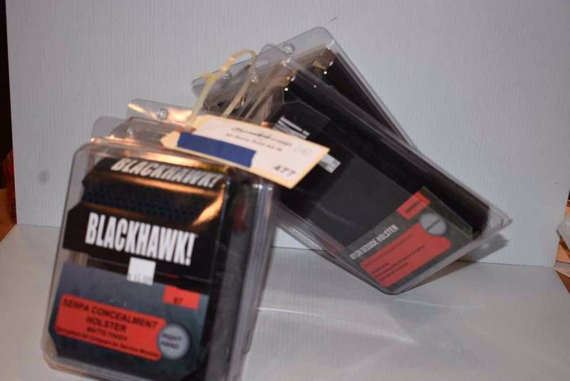 lot 477 image: (4)Blackhawk Holsters