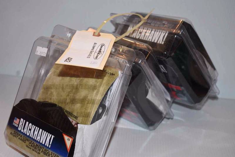 lot 482 image: (3)Blackhawk Holsters