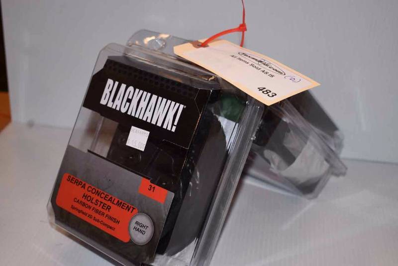 lot 483 image: (2)Blackhawk Holsters