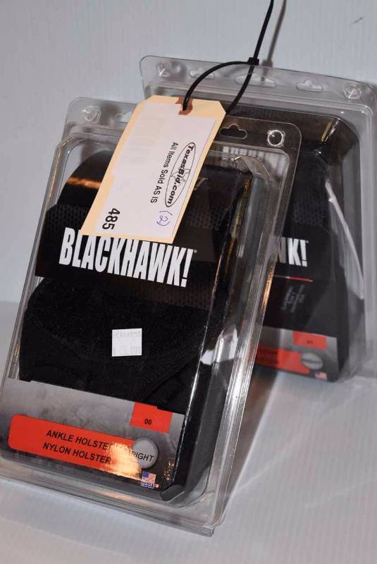 lot 485 image: (2)Blackhawk Holsters