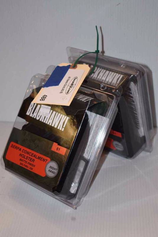 lot 488 image: (2)Blackhawk Holsters