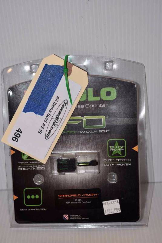 lot 496 image: TruGlo Handgun Sight