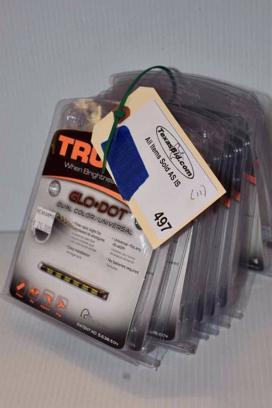 lot 497 image: (11)TruGlo Fiber Optic Sight