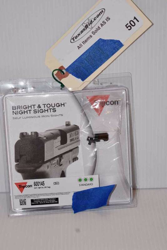 lot 501 image: Trijicon Night Sights