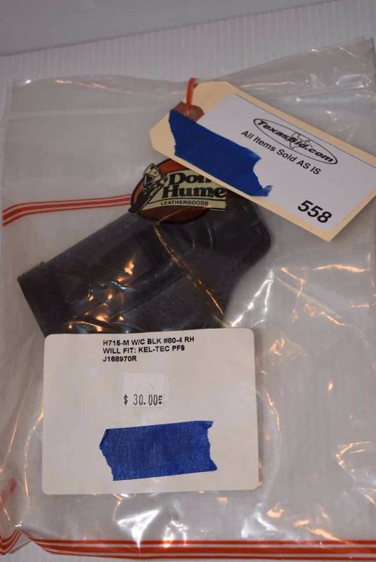 lot 558 image: Don Hume Holster