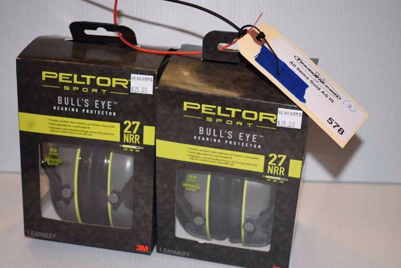 lot 578 image: (2)Hearing Protectors