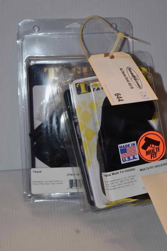 lot 644 image: (3)Tagua Holsters