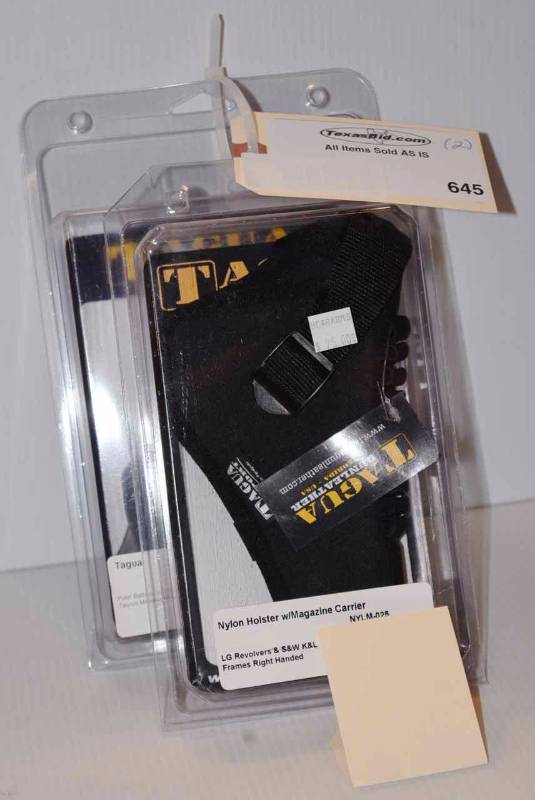 lot 645 image: (2)Tagua Holsters