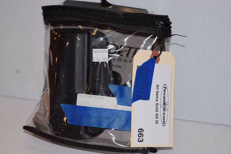 lot 663 image: Blade Tech Holster