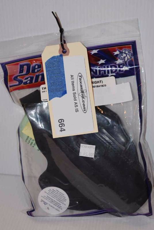 lot 664 image: (1) DeSantis Holster