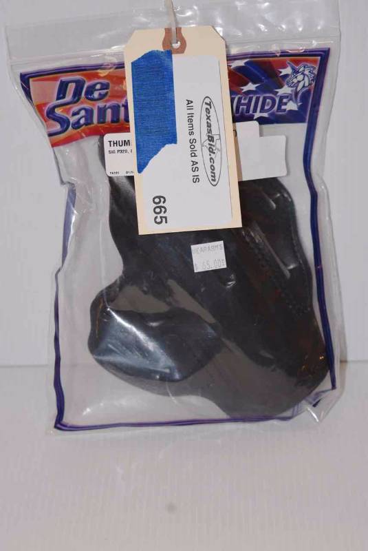 lot 665 image: (1) DeSantis Holster