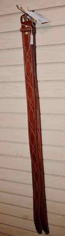 lot 691 image: (3) Leather Belts