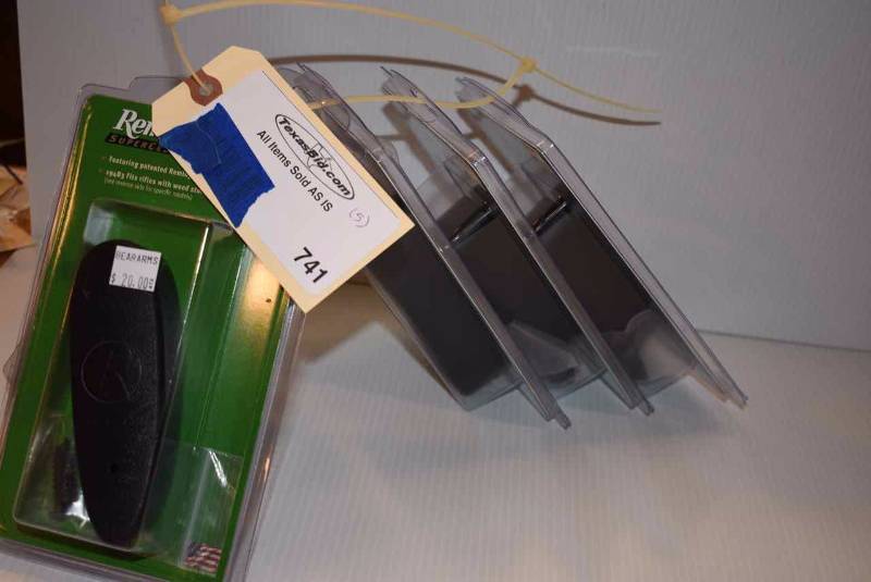 lot 741 image: (5)Remington Recoil Pads
