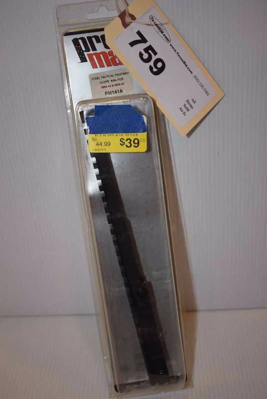 lot 759 image: Pro Mag Scope Rail