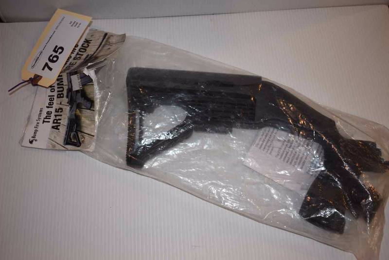 lot 765 image: AR15 Bumfire Stock
