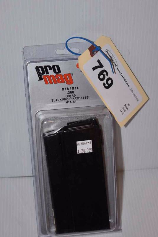 lot 769 image: ProMag M1AM14 .308 Magazine