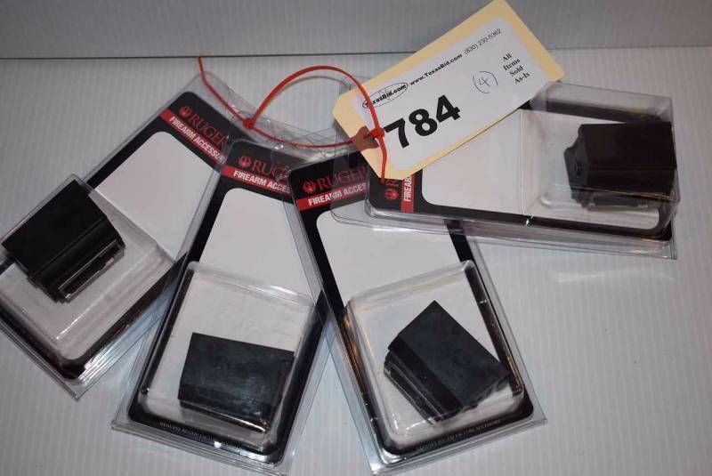 lot 784 image: (4)Ruger 22mag17hmr-9shot JMX-1