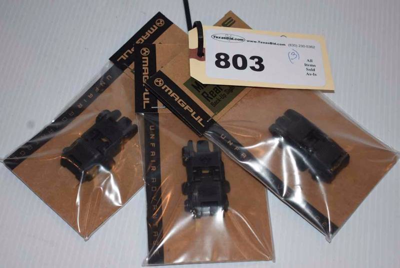 lot 803 image: (3)MBUS Sight Rear