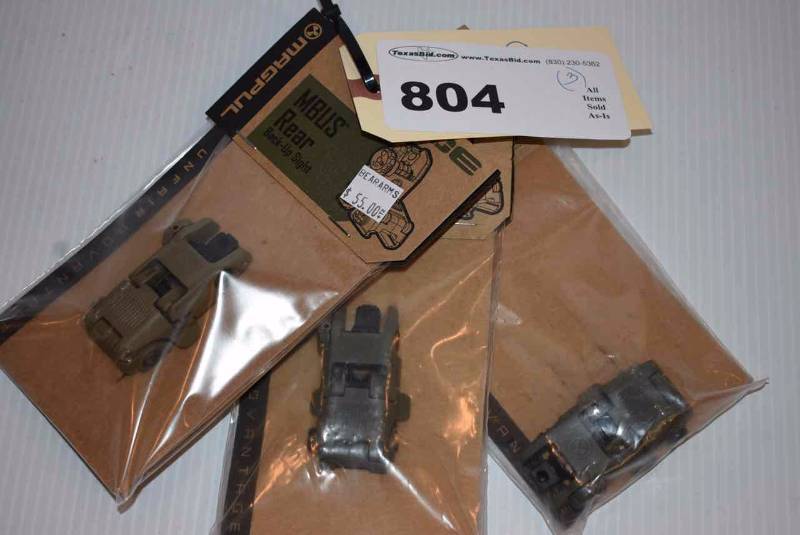lot 804 image: (3)MBUS Sight Rear