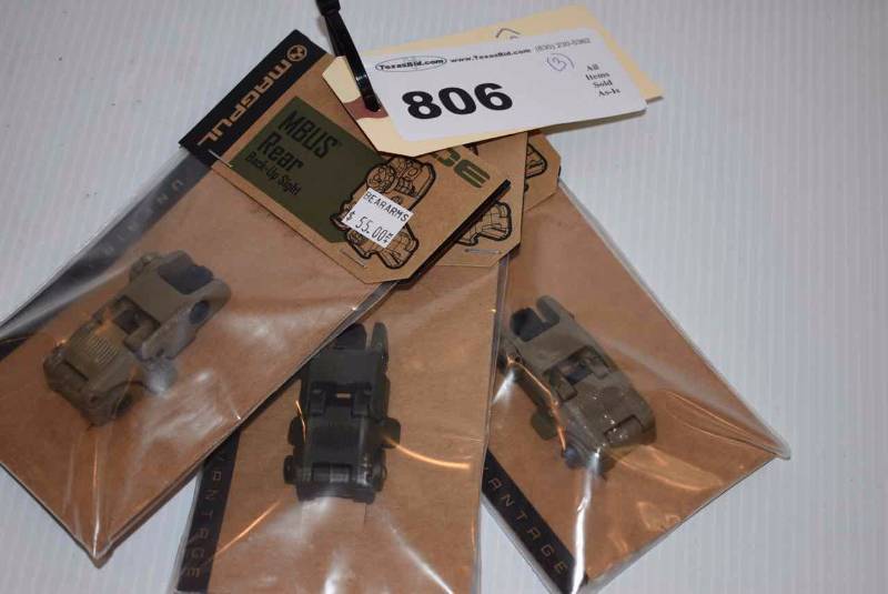 lot 806 image: (3)MBUS Sight Rear