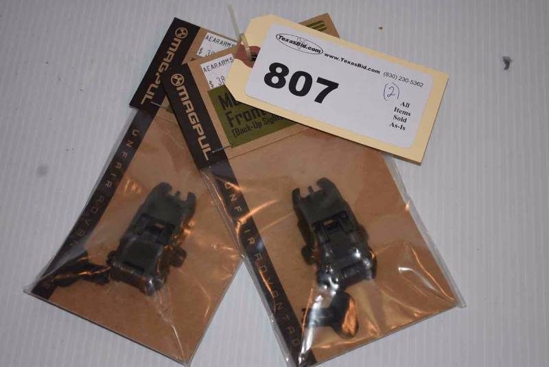 lot 807 image: (2)MBUS Sight Rear
