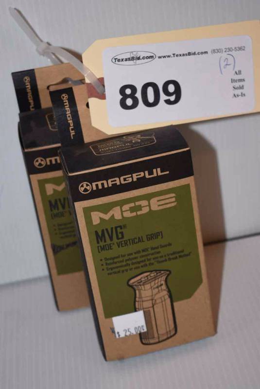 lot 809 image: (2)Moe Vertical Grips