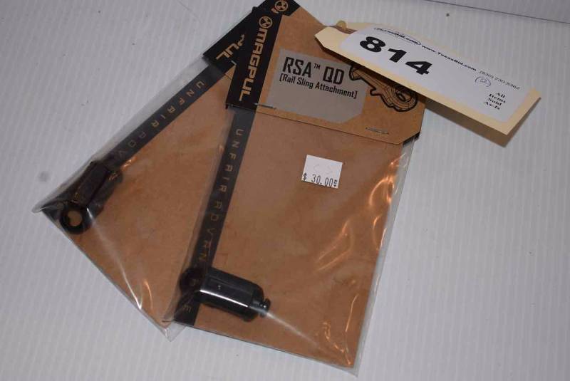 lot 814 image: (2)Moe Rail Sling Attachments