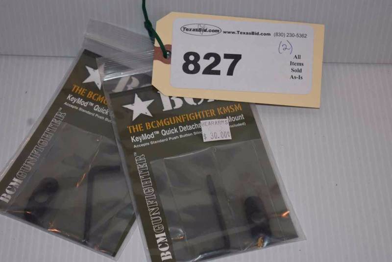 lot 827 image: (2)BCM Sling Mounts
