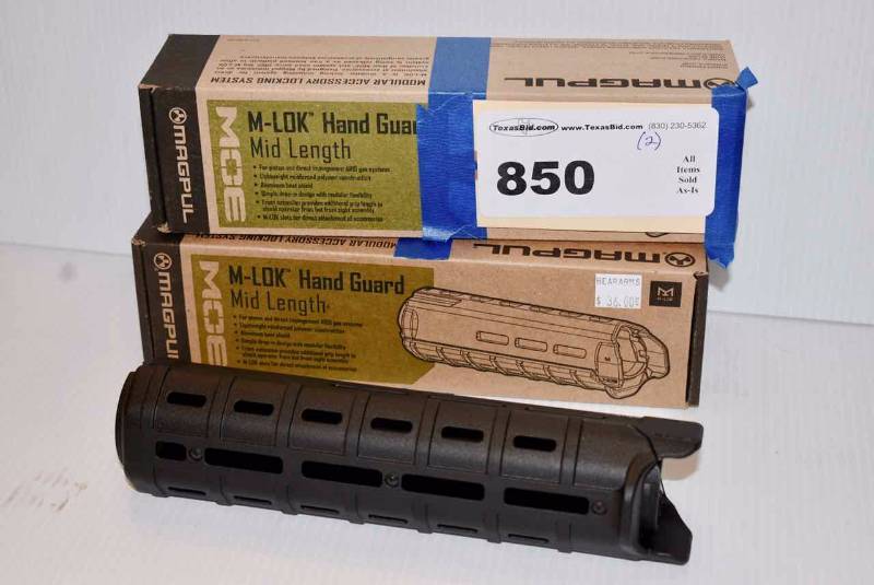 lot 850 image: (2)MagPull Hand Guard