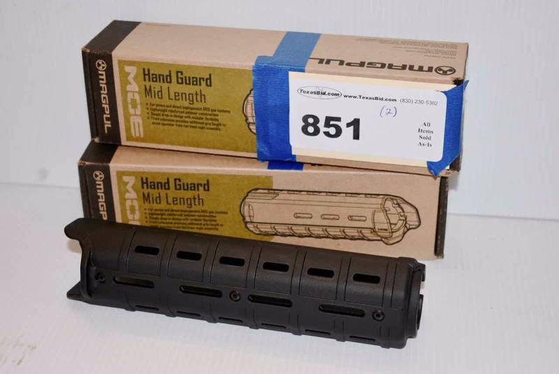 lot 851 image: (2)MagPull Hand Guard
