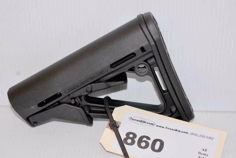 lot 860 image: Collapsible Butt Stock