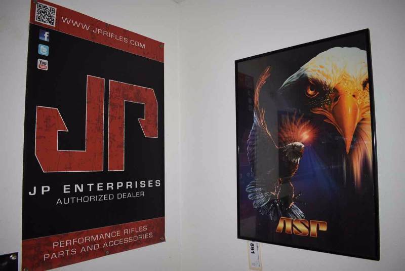 lot 891 image: (2) Banners & Poster