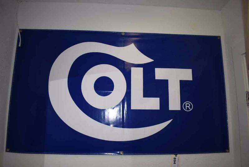 lot 894 image: Colt Banner