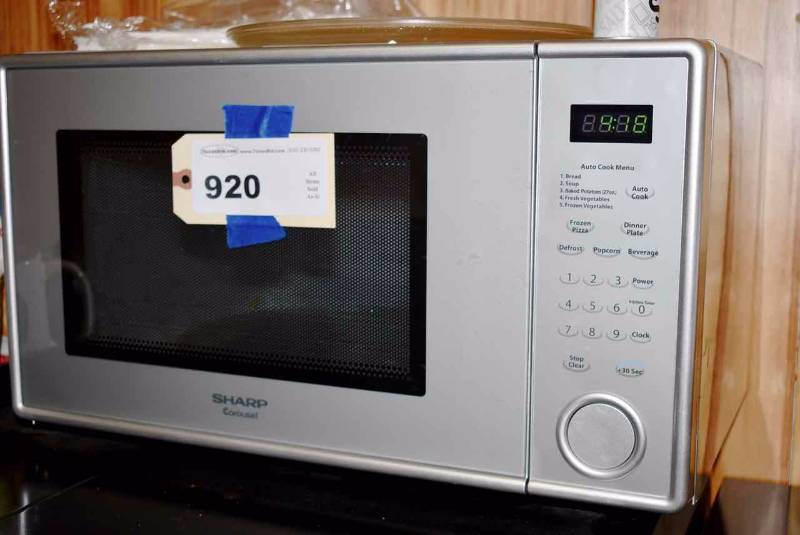 lot 920 image: Sharp Microwave